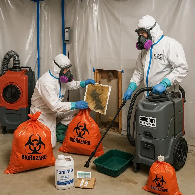 Contaminated Water Handling Protocols process in Andover, MN