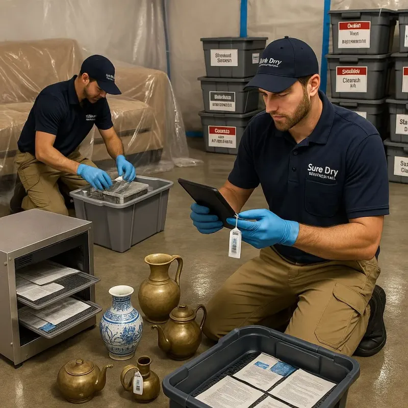Content Protection and Restoration process in Andover, MN