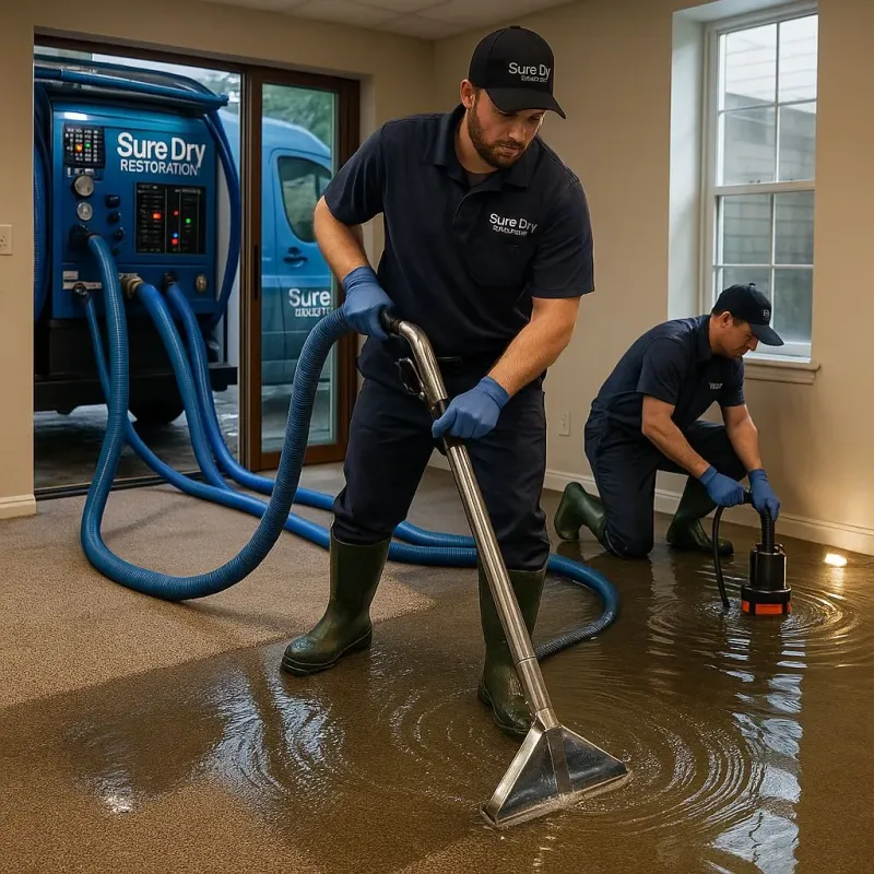 Water Extraction and Removal process in Andover, MN